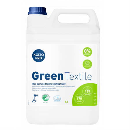 Green Textile flytande tvättmedel 5L Kiilto Pro