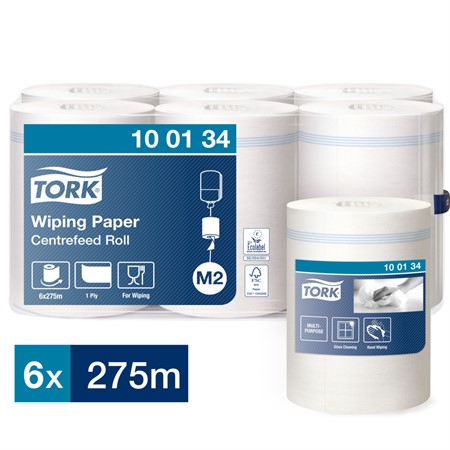 Torkrulle Tork Midi Advanced 1-lags vit M2