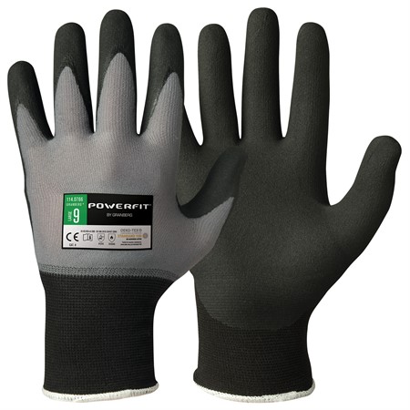 Montagehandskar Powerfit, Oeko-Tex, Strl M