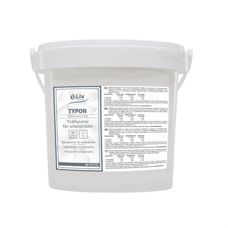 Tvättmedel extra kraftfullt Typon oparf. 5kg Liv