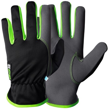 Handske,montering,syntet,svartgrön 8