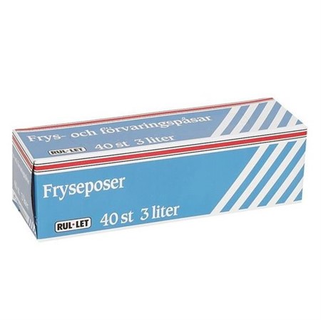 Fryspåse LDPE 3L i kartongdispenser