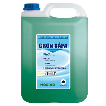 Grönsåpa pH10,5 5L Nordex
