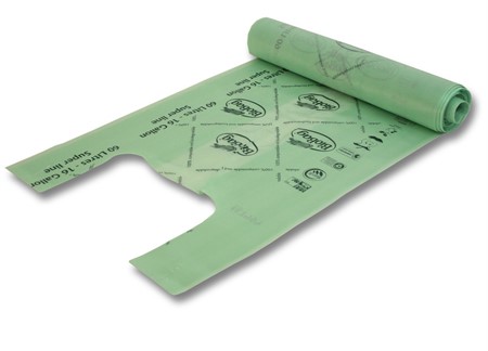 Biobag 20L Kompostpåse knyt 17my