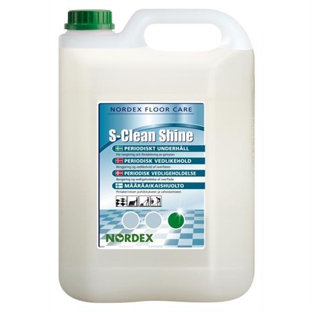 Golvunderhåll S-Clean Shine 5L Nordex