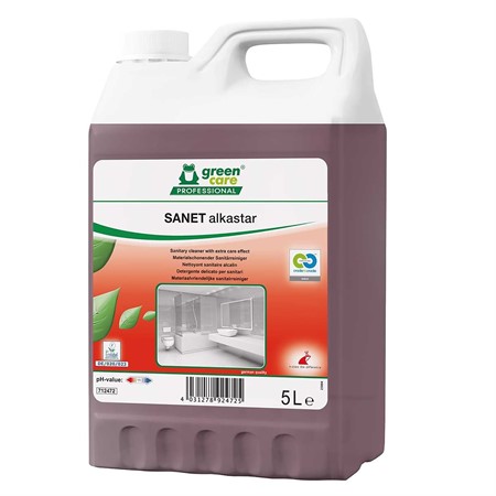 Sanet Alkastar sanitetsrent pH11 5L, Green Care Professional