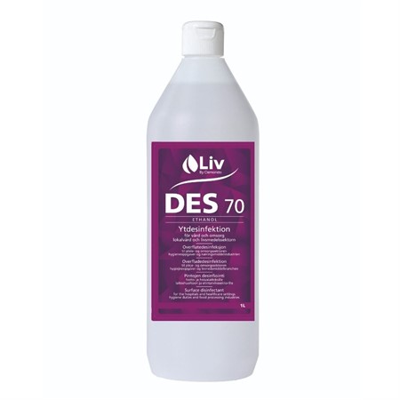 Liv Des 70 ytdesinfektion 1L