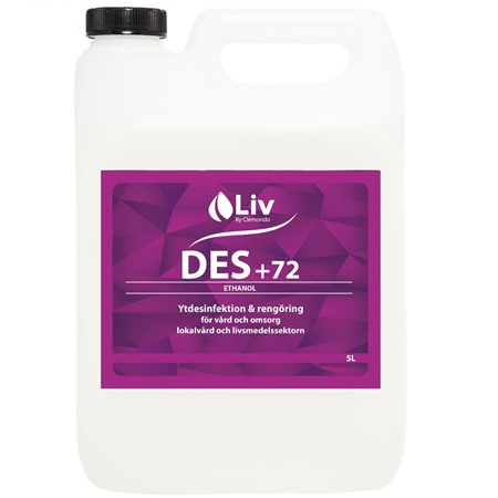 LIV Des +72% Ytdesinfektion och rengöring   5L