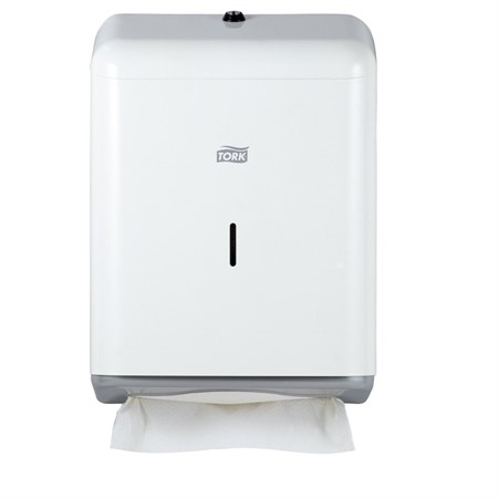 Dispenser Tork Handduk V/C-fold H3 Vit plåt