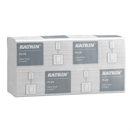 Pappershandduk C-fold Plus Katrin