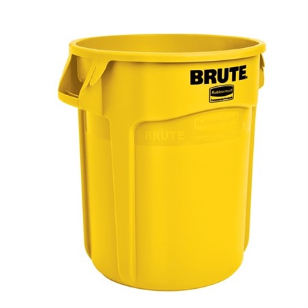 Soptunna Brute Container 76 L Gul Rubbermaid