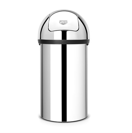 Soptunna Push Bin 60L Brabantia Rostfri