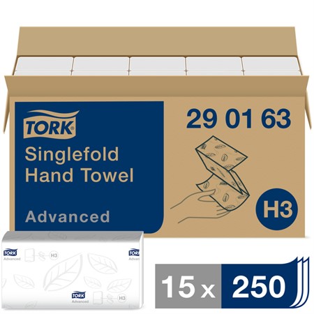 Pappershandduk Tork Advanced V-fold H3