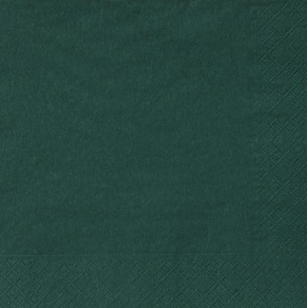Servett 33x33cm 2-lag, ¼ vikt,  grön, 100-pack Abena Gastro