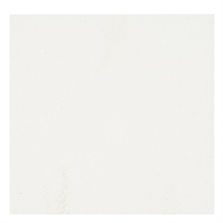 Servett 40x40cm 3-lag Vit 100-pack