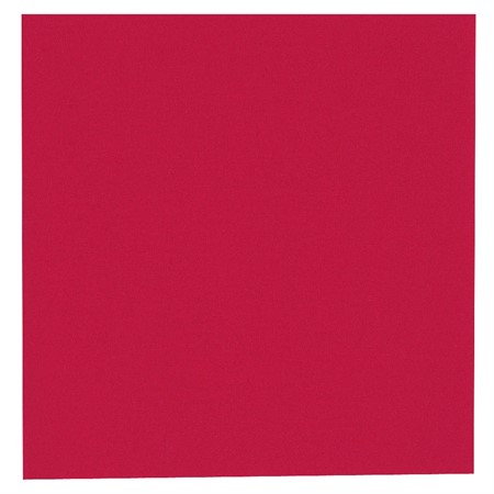 Servett 40x40cm 3-lag  Röd 100-pack