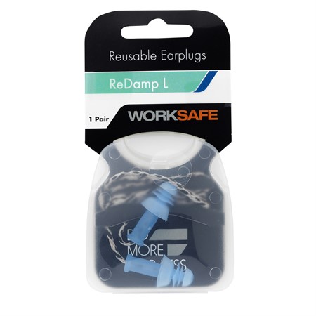 Hörselpropp Worksafe ReDamp L m snöre