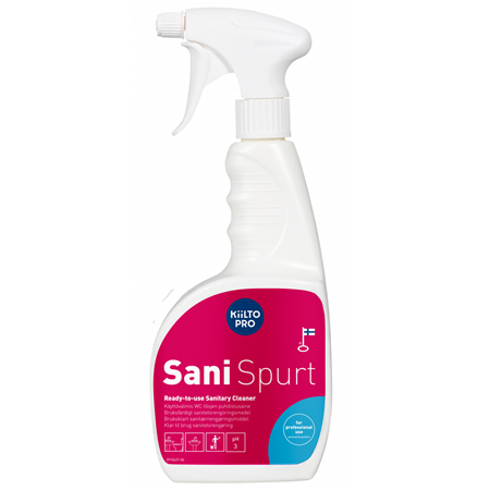 Sani Spurt sanitetsrent spray pH3 750ml Kiilto Pro