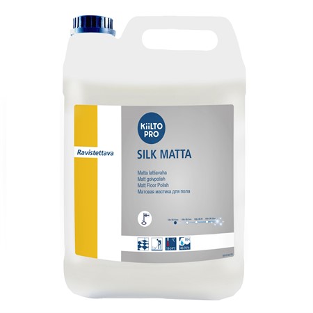 Silk Matta golvpolish pH8,5 5L Kiilto Pro