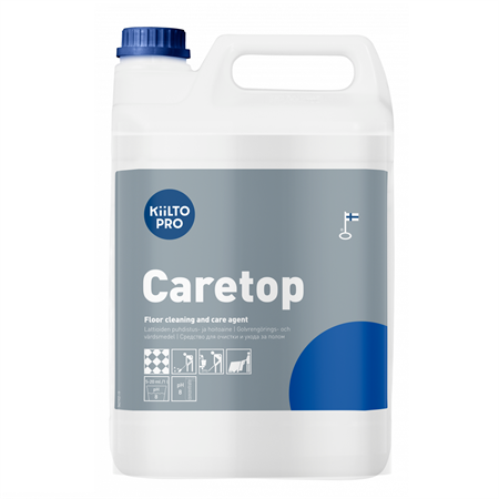 Caretop golvrent pH8 5L Kiilto Pro