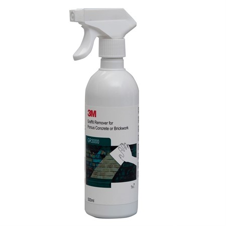GR3000 Klotterbort tegel, betong, puts mm 500ml 3M