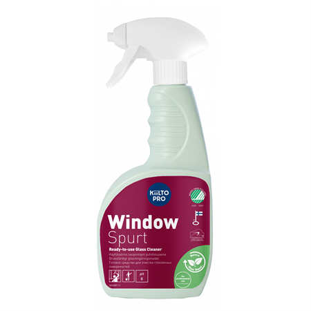 Window Spurt glasputs spray pH8 750ml Kiilto Pro