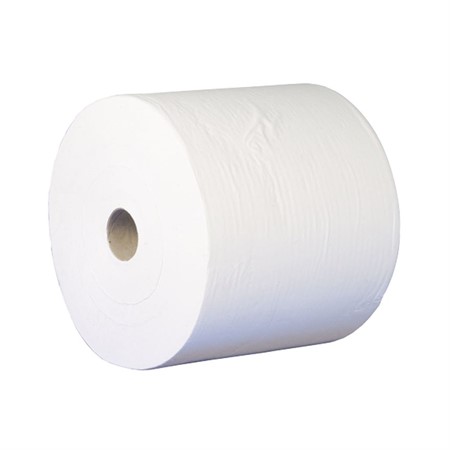 Industrirulle Abena 1-lag nyfiber Vit 1225m