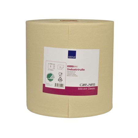 Industrirulle Abena Allround Classic Extra 1-lag Gul 1000m