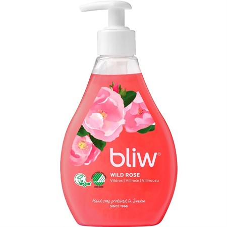 Bliw tvål Wild Rose 300ml pump