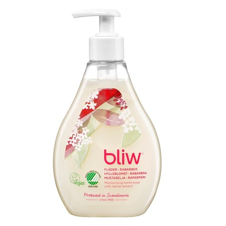 Bliw tvål Fläder & Rabarber 300ml pump