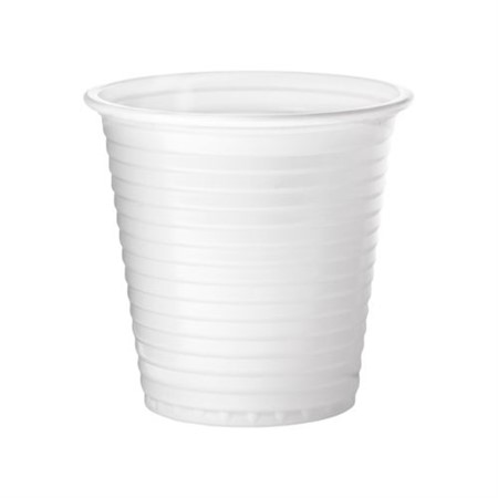 Bägare Plast Ekonomi Vit 21cl 100st/f