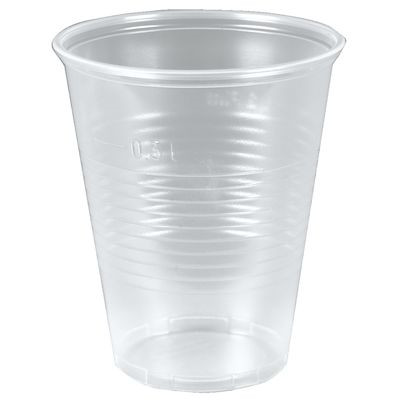 Bägare Plast Fatölsglas 30cl transparent 50/fp
