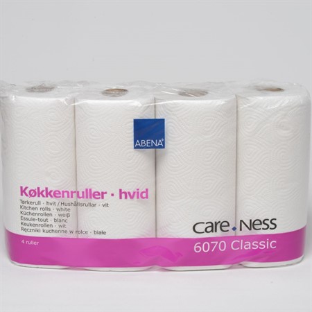 Hushållspapper Abena Classic 2-lag 17,9m Vit