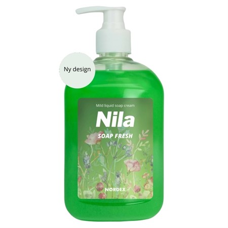 Nila Tvål Soap Fresh Äpple 500ml Nordex