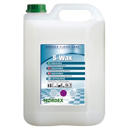Golvvårdsvax S-Wax 5L Nordex