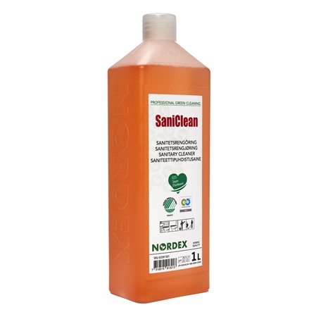 Sanitetsrent  Green SaniClean 1L Nordex