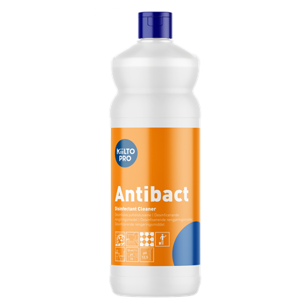 Antibact ytdesinfektion och rengöring pH12,5 1L Kiilto Pro