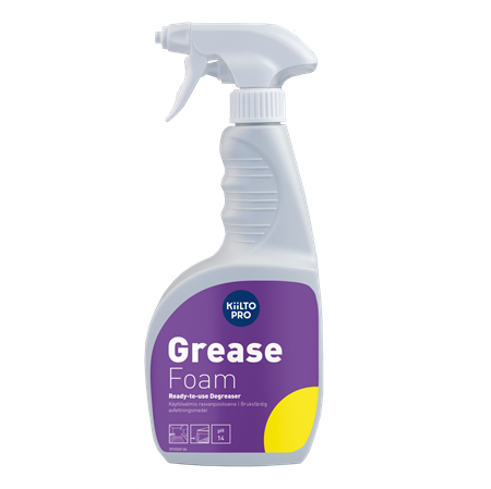 Grease Foam ugns/grillrent fettlösare spray pH14 750ml Kiilto Pro