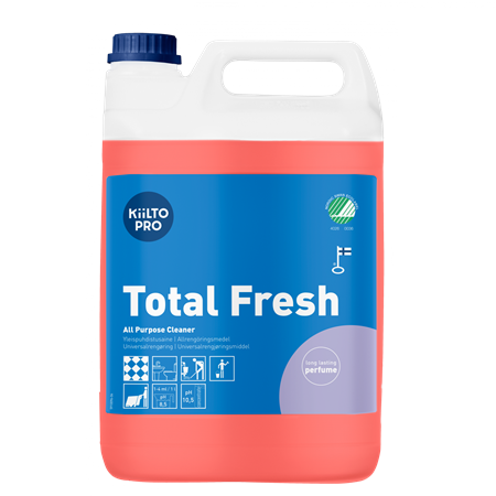 Total Fresh allrent, pH10, 5L, Kiilto Pro