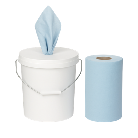 Torkduk Craft Puromore Blue Flex Non Woven i hink