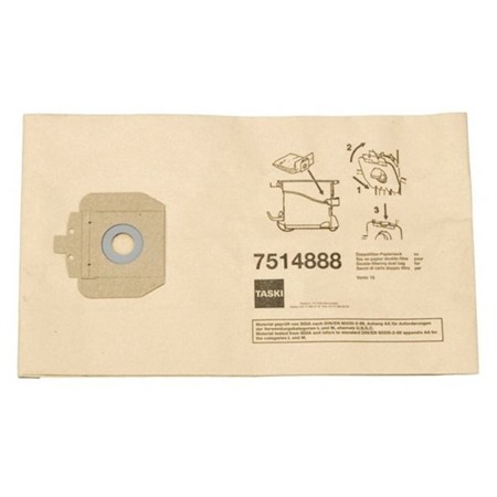 Dammpåse papper till Taski Vacumat 12, 10-pack