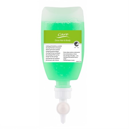 Care Dose Hair&Body duschtvål 400ml till dispender Kiilto