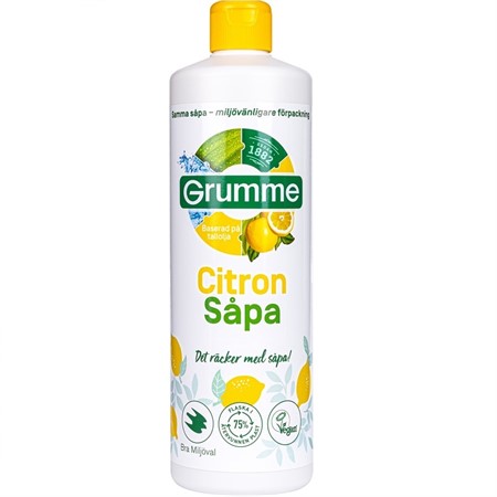 Grumme citronsåpa 750 ml