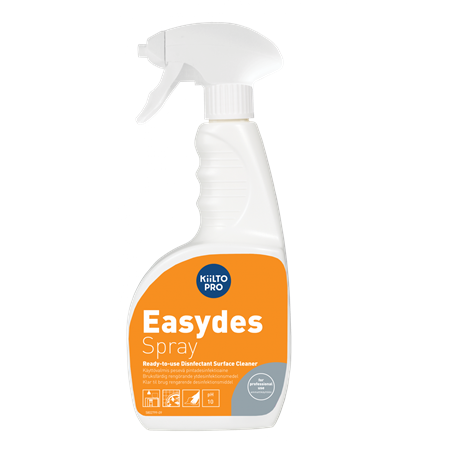Easydes ytdesinfektion och rengöring spray pH10 750ml Kiilto Pro