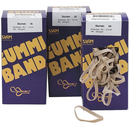 Gummiband nr74 90x9mm 500g