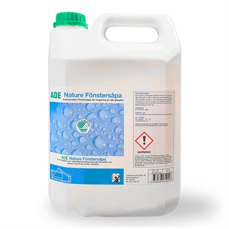 Fönstersåpa pH6,5 5L ADE