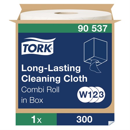 Rengöringsduk Tork W1/2/3 rulle i box vit