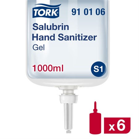Tork Salubrin Gel Handdesinfektion S1 1L