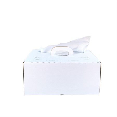 Torkduk 42x40 cm InduWipe Premium bragbox  vit 1-lager