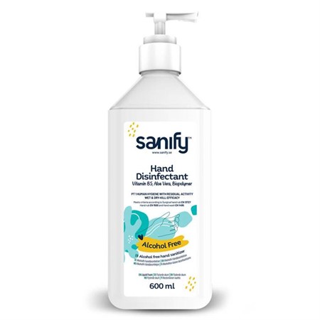 Handdesinfektion 600 ml alkohofri Sanify